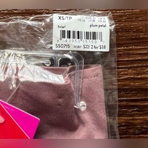 Spanx BRAND NEW NWT XS Undie-Tectible Brief SOLD OUT Plum Petal NEVER TRIED ON